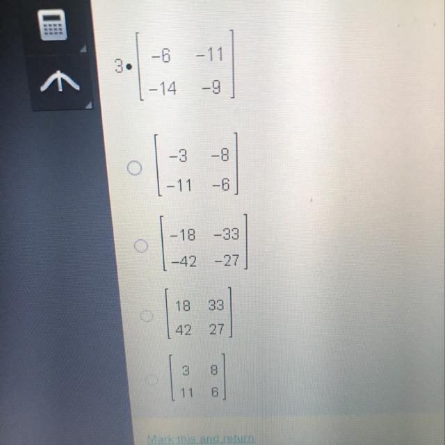 What is the product ? 3*[-6,-11,-14,-9]-example-1