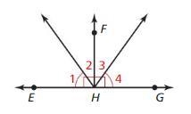 If you know that m\angle EHF=90^(\circ) and that m\angle GHF=90^(\circ), what property-example-1