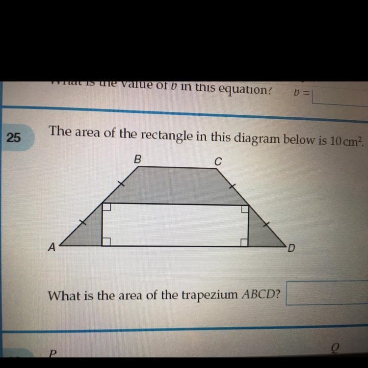 Please help to find the area of this trapezium-example-1