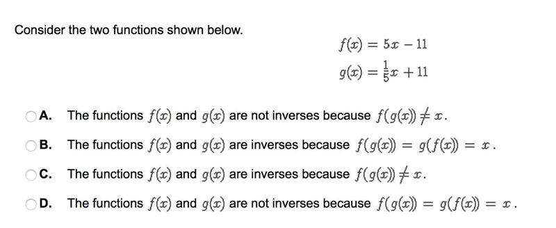 Consider the two functions shown below.-example-1