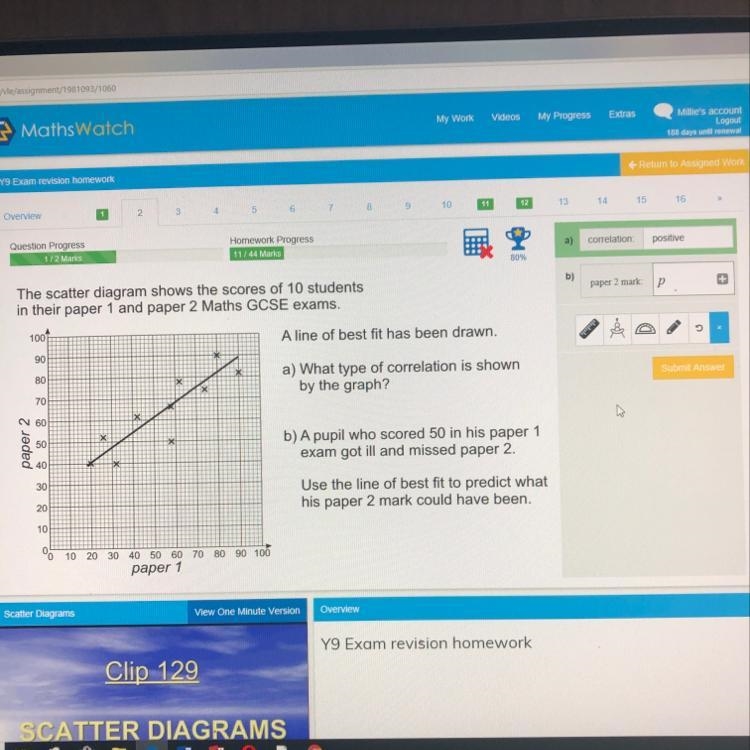 What is the answer to part b)-example-1