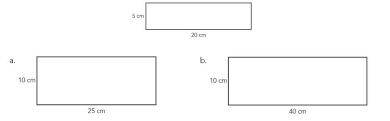 Determine if each rectangle is a scale drawing of the given rectangle. Explain why-example-1