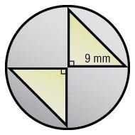 In the following diagram, a circle is inscribed in a square. How can you find the-example-1