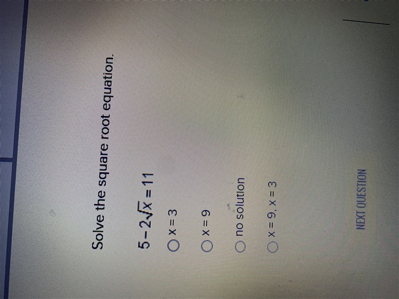 Help me ASAP!! Solve the square root equation-example-1