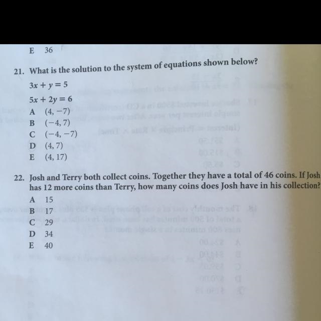 How to solve question 22?-example-1