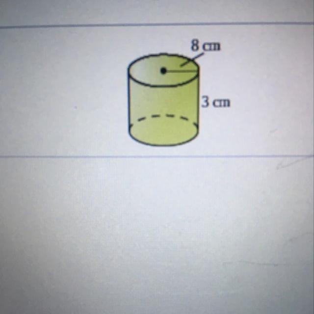 Find the surface area of the cylinder.-example-1