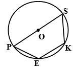 Please Help, I am very grateful for anything Given: Circle k(O), EPSK trapezoid, KE-example-1