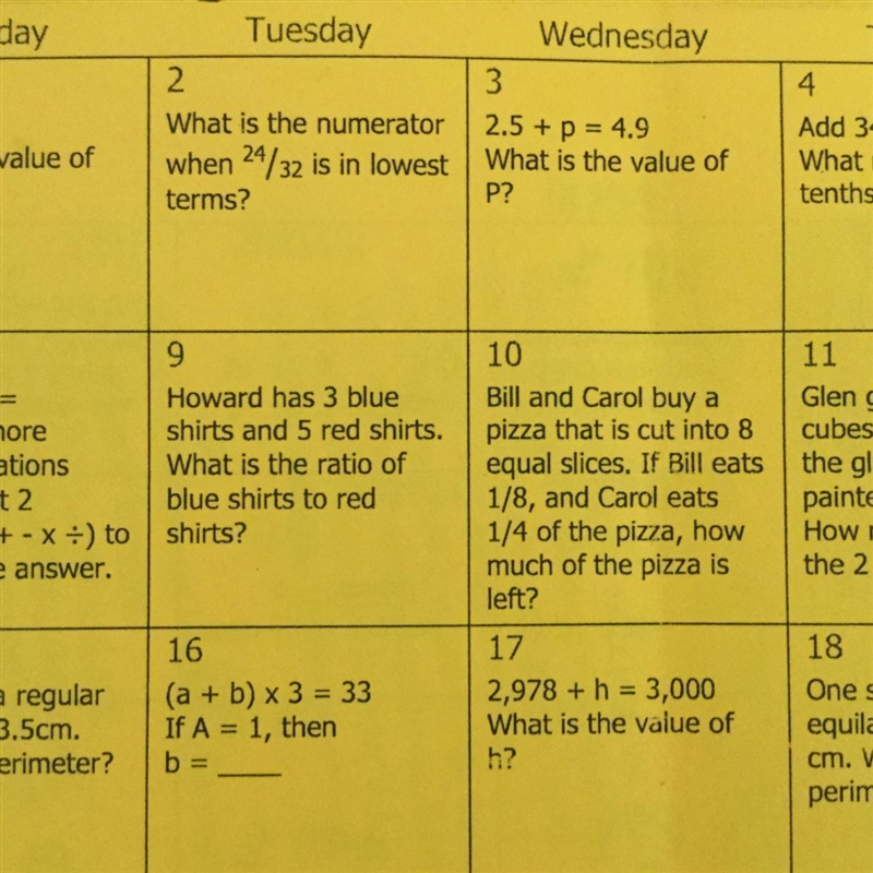 Help me do question 9 and 10 I am 6th grade. Please-example-1