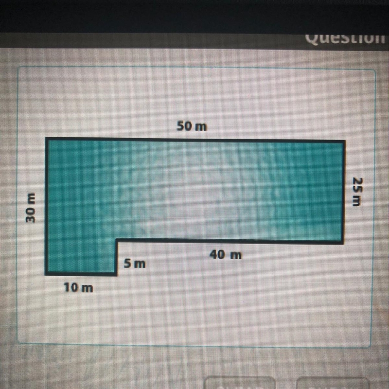 The cost of a pool cover depends on its area use the picture to find the area of the-example-1