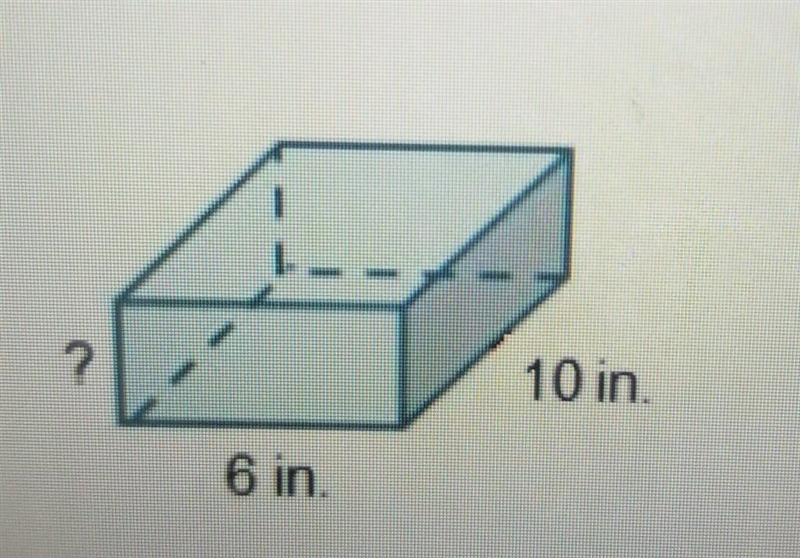 Lilly constructed a box in the shape of a rectangular prism. The amount of space inside-example-1