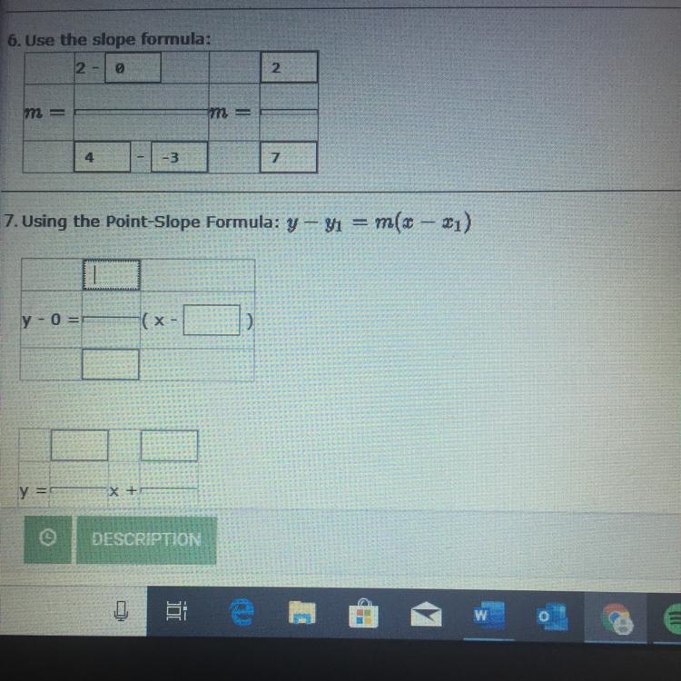 Find the equation of the line that passes through the points (-3,0) and (4,2). Using-example-1