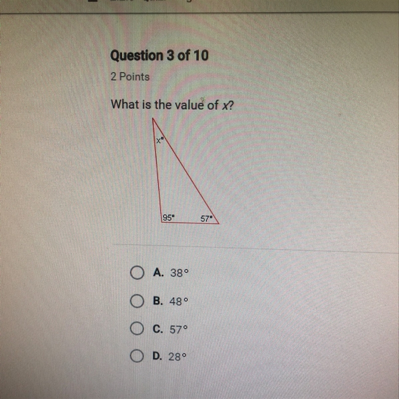 What is value of x?-example-1