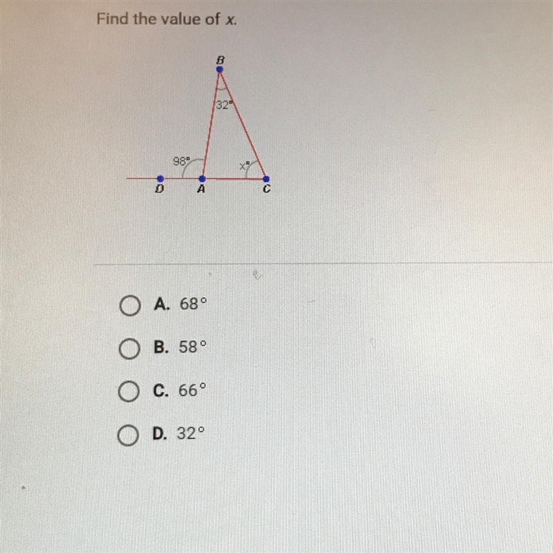 Find the value of X-example-1