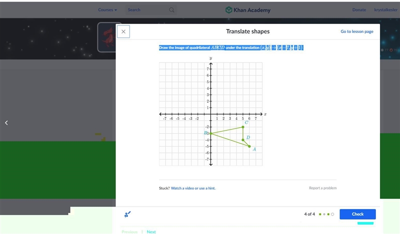 PLZ HELP just simple 7th grade math. Umm just tell the points. THANKS!-example-1