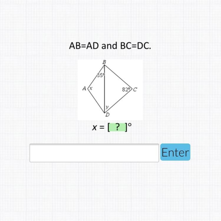 Please help AB=AD and BC=DC-example-1