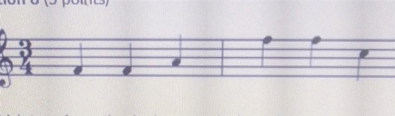 Which transformation is shown in the line of music? elide reflection he reflection-example-1