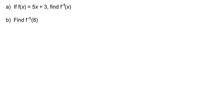 Any help to solve the inverse function of this problem, please?-example-1