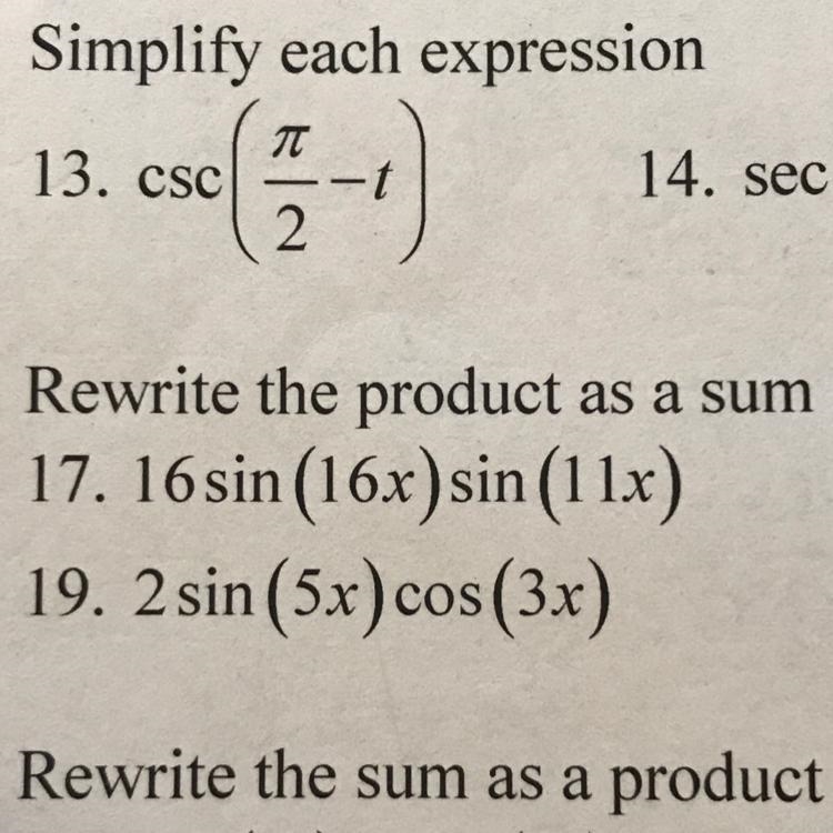 Need help on number 17, trigonometric functions-example-1