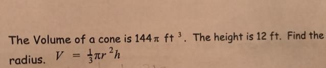 I need to find the Radius-example-1