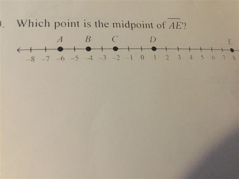 What is the midpoint of AE-example-1