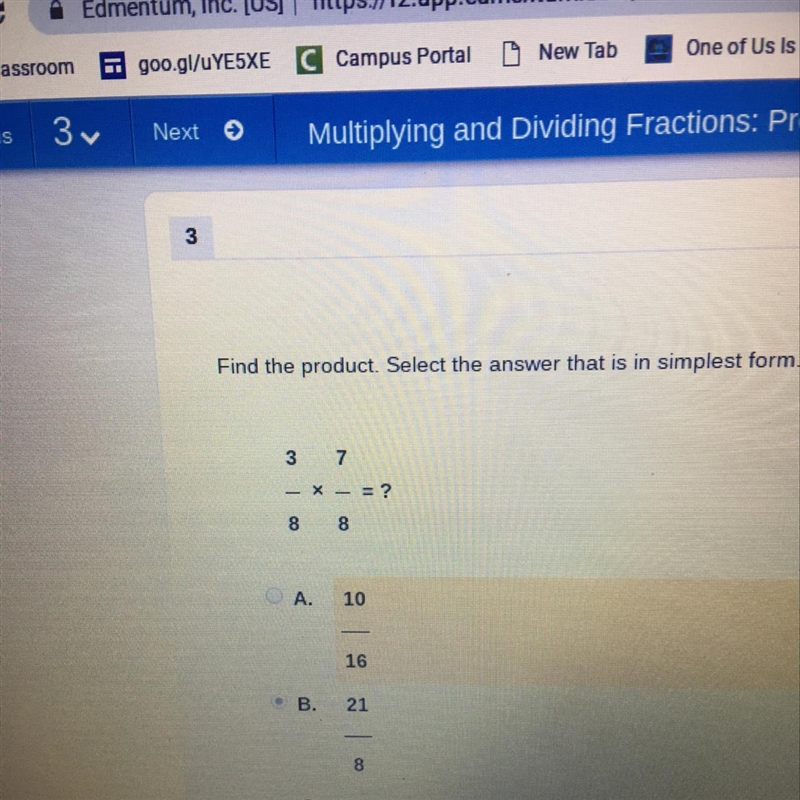 Find the product , select the simplest form-example-1