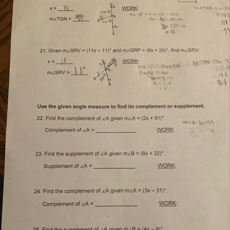 How do you do complement and supplement problems-example-1