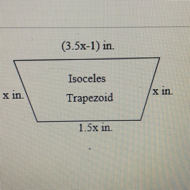 Use this diagram to find the measures of the lengths of the sides. The perimeter of-example-1