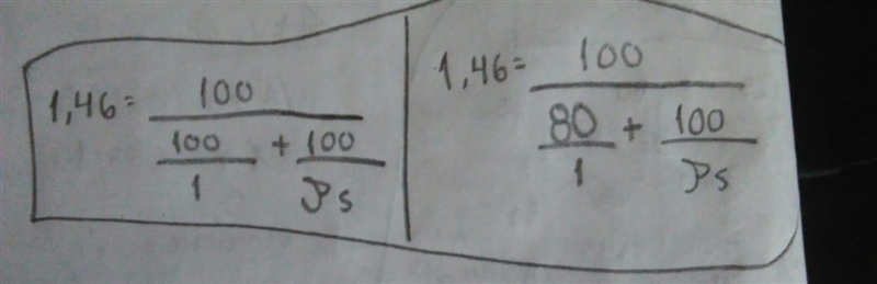 How do I find the value of Ps in both equations? (Please)-example-1