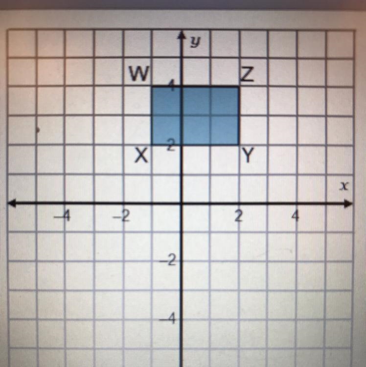 What are the coordinates of the vertices of the image of rectangle WXYZ after the-example-1