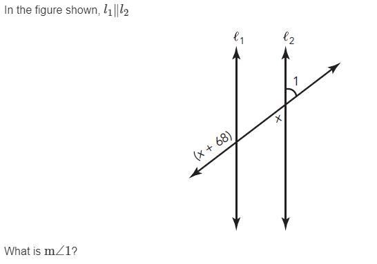 A. 56 ° B. 68 ° C. 112 ° D. 124 °-example-1