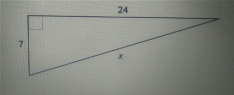 PLEASE HELP!!! A.S.A.P!! The Pythagorean Theorem Right Triangles Trigonometry What-example-1