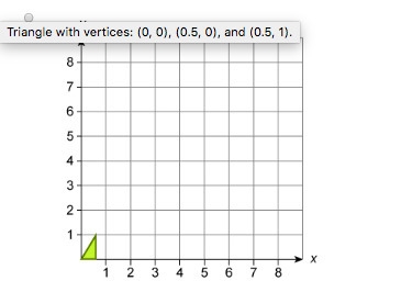 Which graph shows a dilation of the triangle with a scale factor of 3? Original triangle-example-3