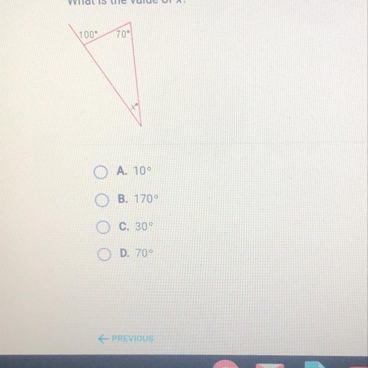 !!15 HELP ASAP!! What is the value of x?-example-1