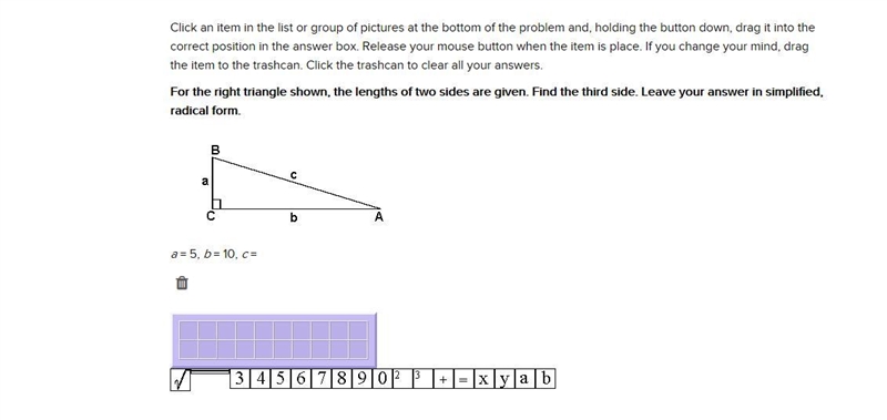 Click an item in the list or group of pictures at the bottom of the problem and, holding-example-1