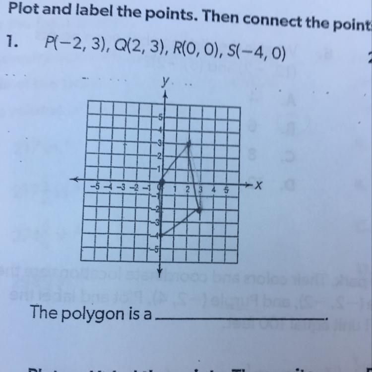 The polygon is a _______.-example-1