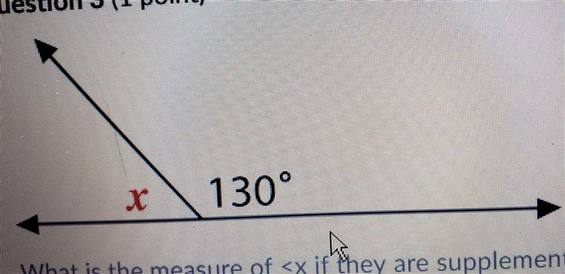 What is the measure of Question 3 options: 40 50 60 70-example-1