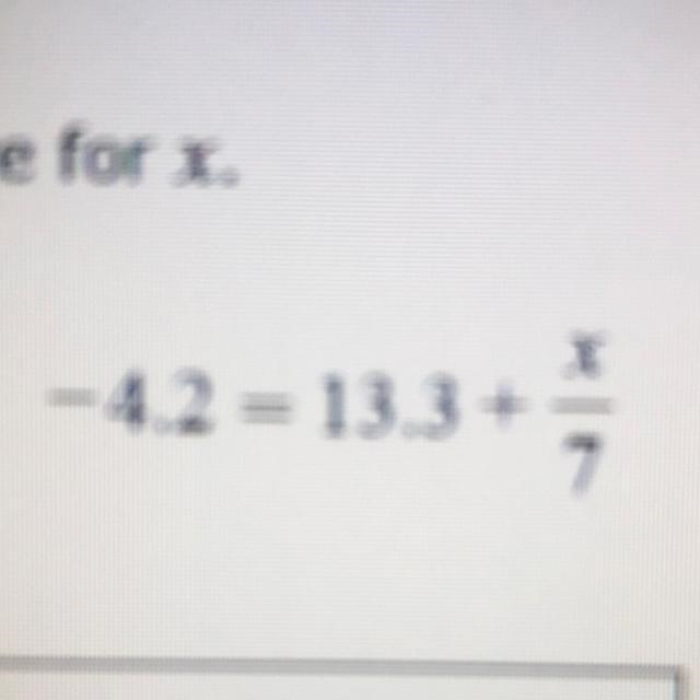 Please salve the equation for x-example-1