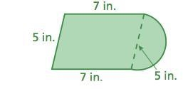 Find the perimeter of the figure to the nearest hundredth.-example-1