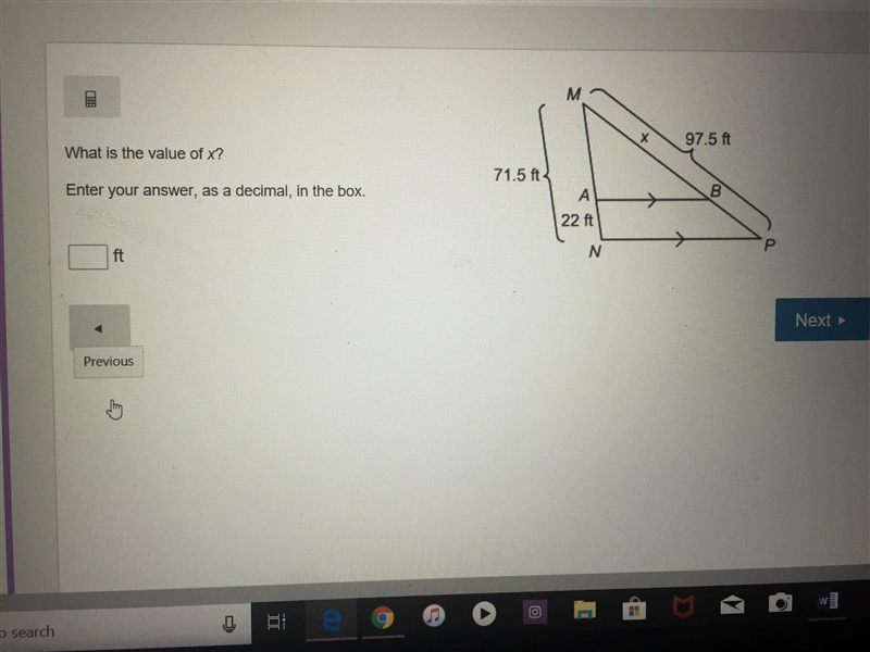 1. What is the value of x ? Enter your answer in the box 2. What is the value of x-example-2