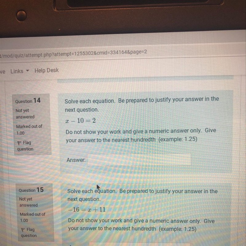 Help me solve for 14 and 15-example-1