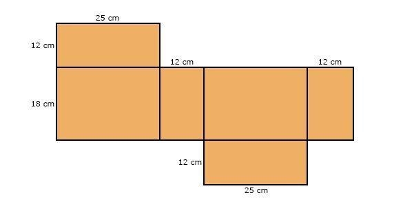 Martin bought a flower vase from a florist. The box in which the vase was packed was-example-1