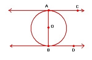 Complete the following proof. Given: AB is the diameter of circle O AC and BD are-example-2