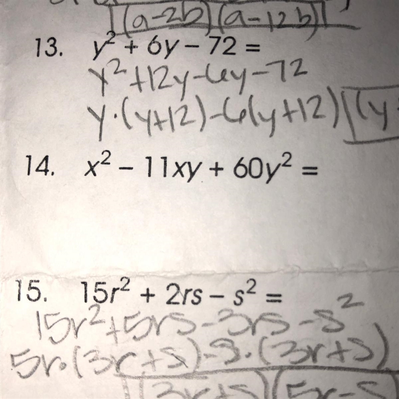 What is the answer for #14?-example-1