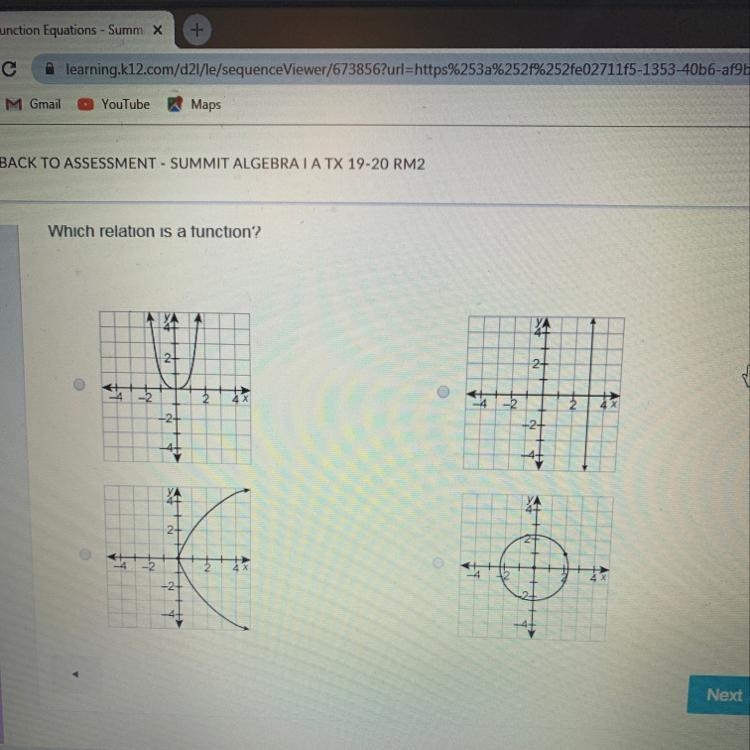 Which relation is a function?-example-1