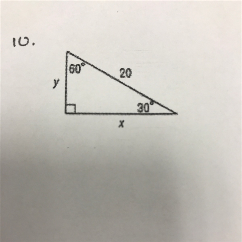 How to solve for X and Y-example-1