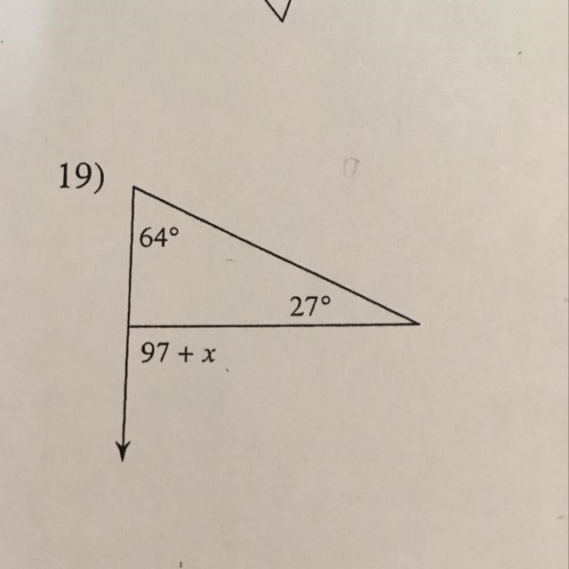 I have to solve for “x” and need help!-example-1