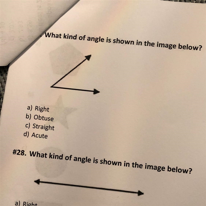 What kind of angle is shown in the image below?-example-1