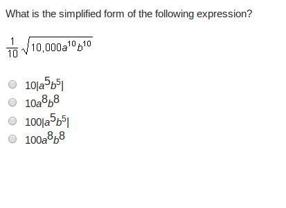 What is the simplified form of the following expression? I NEED THIS ASAP-example-1