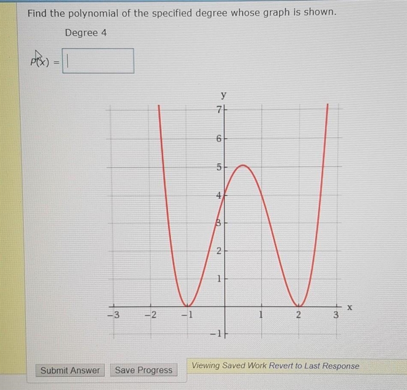 PLZ HELP What is the equation of this polynomial You can give it in factored form-example-1