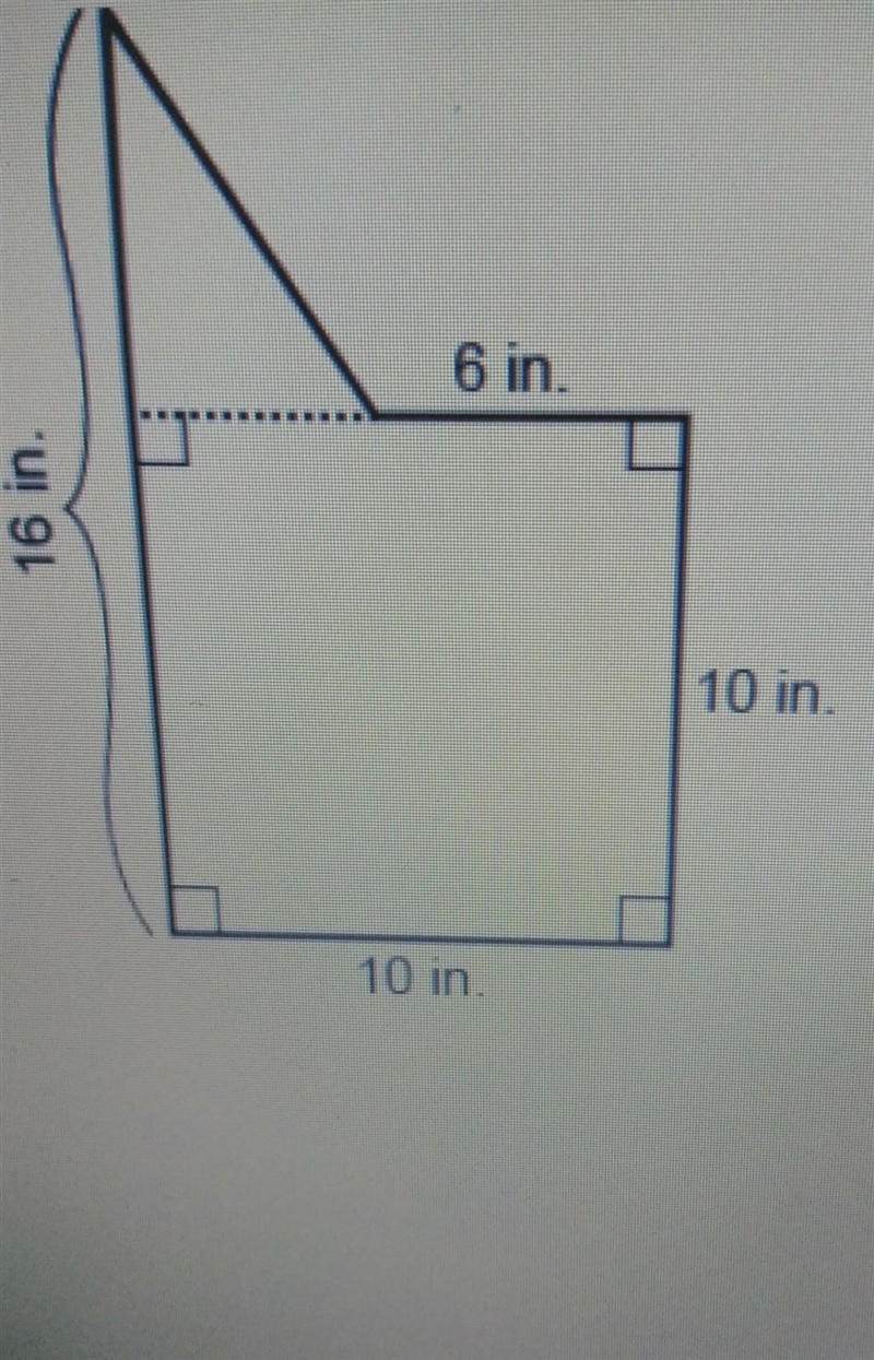 What is the area of this figure? Then find area of square lw = A length times width-example-1